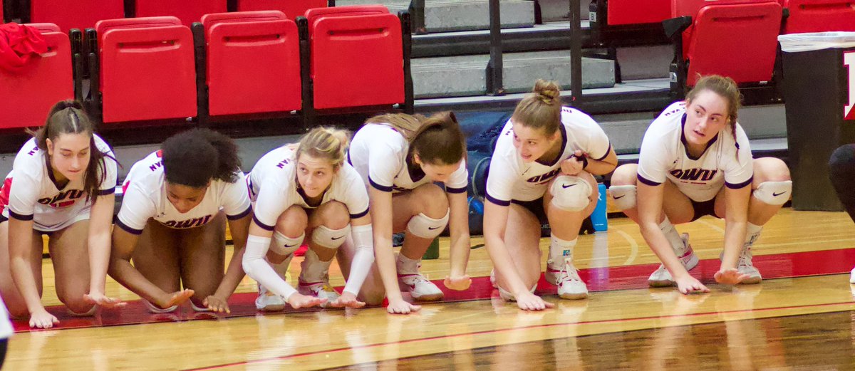 OWUVolleyball's tweet photo. Drum roll please…. It’s a BIG week for #owuvb 
🏐Alumni Match on Friday
🏐Prospect Camp Sat morning
🏐Spring Tournament Sat afternoon

#letsgoooo #owualumni #bishopfamily #futurebishops #springtourney #competition https://t.co/TW9vTn7qqW
