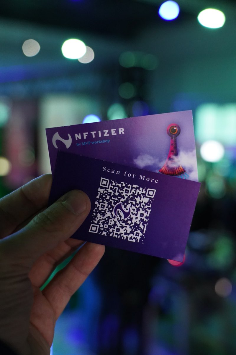 Look who’s watching you 👀 

Find our QR around #NFCsummit venue, and see what’s hiding behing it!