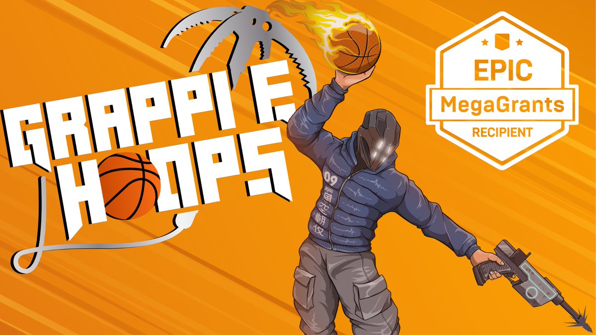 gamedevandrew's tweet photo. I am incredibly proud to announce that Grapple Hoops has received an Epic MegaGrant!

A huge thank you to Epic Games and @UnrealEngine!
I can’t wait to share exciting updates, follow us and stay updated on our journey!

#UE4 #EpicMegaGrants #gamedev #indiedev #indiegame #gameart https://t.co/hRqknxVoQe