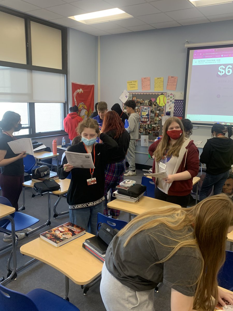 MsMThib's tweet photo. More moving and reviewing! Thanks @JamieKanas for the SCOOT! @epcusd401 @elm401_cougars #Constitution #springbreakisover https://t.co/47CB80R9Xo