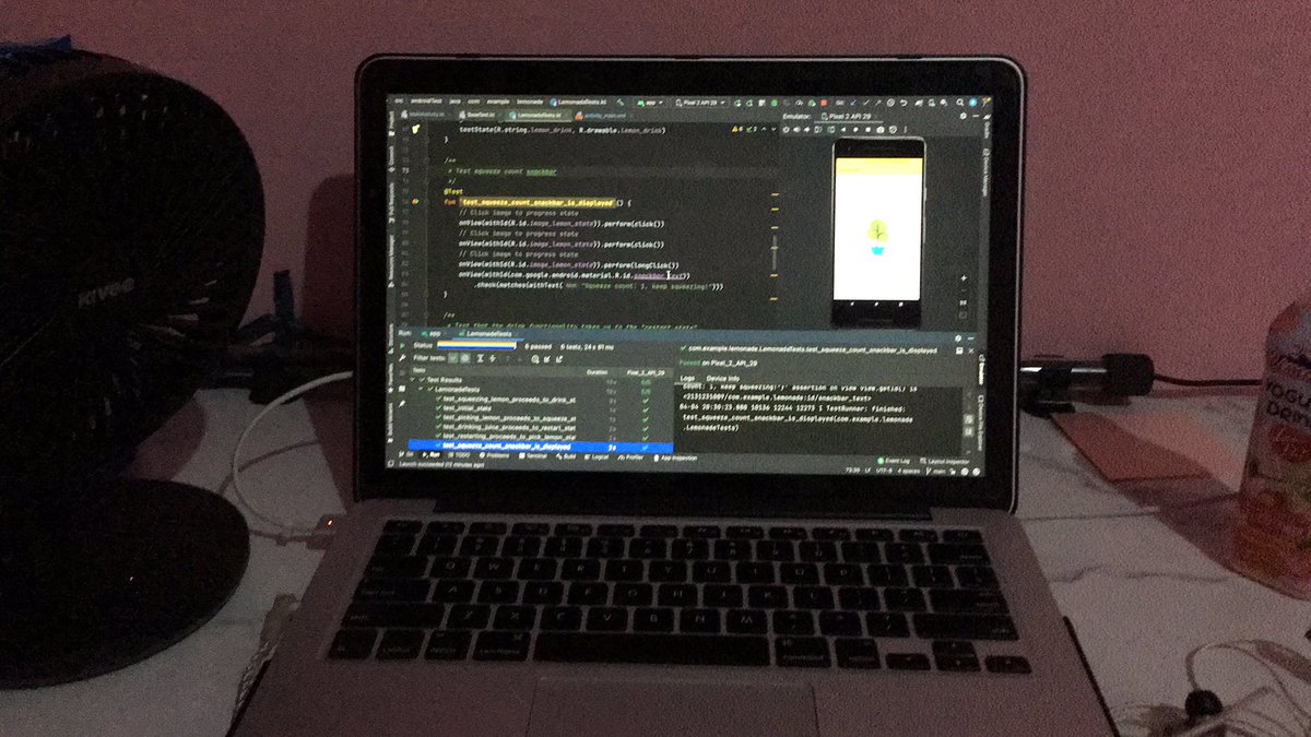 daisyybloomsl's tweet photo. I just finished the 1st unit of the #AndroidBasic Kotlin Course by @AndroidDev 🙌🙌 https://t.co/ccrDQFfLUM