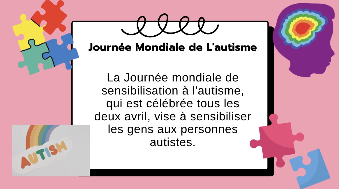 Aujourd'hui, nous célébrons la journée mondiale de l'autisme ! Nous célébrons le spectre. God has created us all unique and we celebrate the spectrum today! #CelebratetheSpectrum #AutismAcceptanceMonth #AutismAcceptance <a href="/DCDSBVirtualK_8/">Durham Catholic Virtual Elementary School</a>