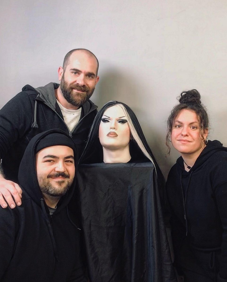 ZeroSFX's tweet photo. 🔔��Alguien ha pedido una zorra a domicilio?
Cabeza ficticia en silicona de @dovimanurmi para Drag Race España realizada en ZERO SFX por:
Escultura @selenavp.fx 
Moldes, reproducción, pintura y acabados @zerosfx @selenavp.fx 
@Itskahlo_ #DragRaceES #DragRaceEspana #RupaulsDragRace https://t.co/G30vfHxdOf