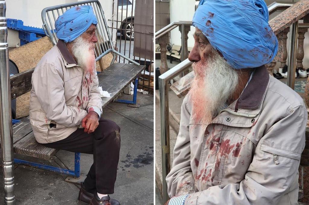 nypost's tweet photo. 70-year-old Sikh man punched in possible Queens hate crime: cops https://t.co/QfZgZy0Spv https://t.co/BxbKZRv2nW