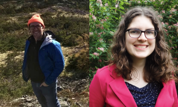 DalGradStudies's tweet photo. The Faculty of Graduate Studies is pleased to announce the newest winners of the Dalhousie Doctoral Thesis Awards: Susan Manning (Political Science) and J. Scott McCain (Biology). 🏆 Read more their research and where it has taken them: https://t.co/LLa5x0vkwU https://t.co/VRr549T0iM