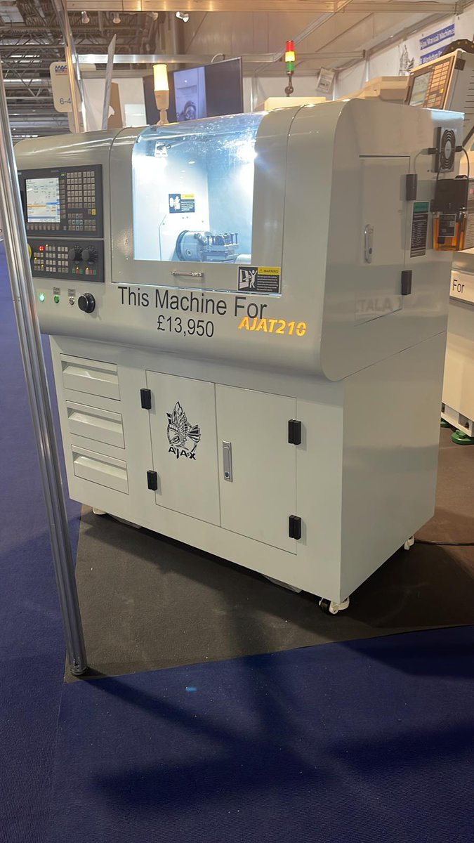 AjaxIntl's tweet photo. Come and see us at #machshow2022 Hall6 Stand 40. https://t.co/c8UO81xKzH