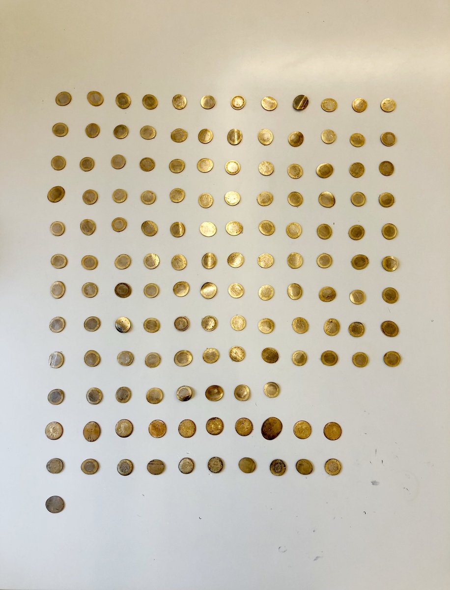 TheMihaArtnak's tweet photo. Proof of burn - preparing for the exhibition WIP #icp #flatfiat https://t.co/RVeRYrWXLO