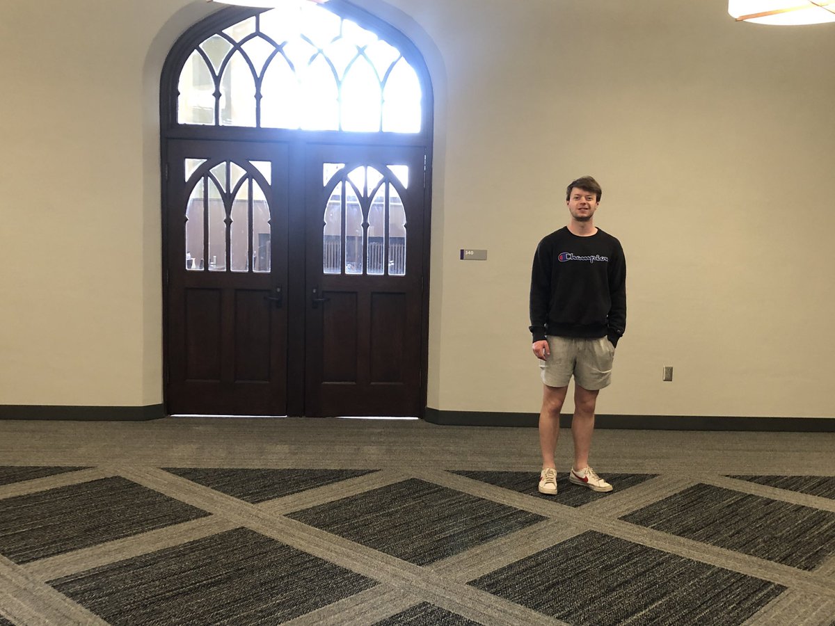 HeatherHallKC's tweet photo. Beautiful day to walk around Manhattan and see that campus. Jake showed me the renovated Hale Library. So beautiful ๐ @KSU_Foundation @KState #HaleLibrary @KStateAlumni https://t.co/8eCaiD6leK