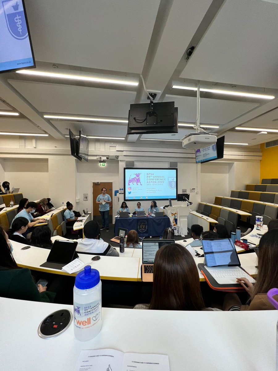 BPSA's tweet photo. The first day of Annual Conference is well underway at Aston University! https://t.co/gzmIQh8Y4A