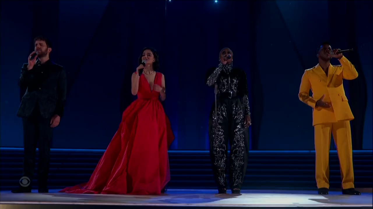 NowThis on Twitter "CHILLS Ben Platt, Rachel Zegler, Cynthia Erivo(02)