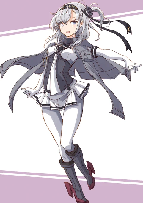 涼月ちゃん描きました
ツンと上を向いたおぱーいに若さが満ち溢れてますね 