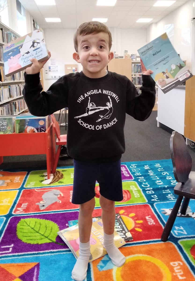 LancsLibraries's tweet photo. 👏🏽📚Congratulations to siblings Tristan and Delilah, Tommy and Alfie who are the latest Library Explorers to receive their first certificates here at #ChatburnLibrary It's wonderful to see their love of books at such a young age. Keep on reading!
#LancsLibraryExplorers https://t.co/CmOpnMFRmU