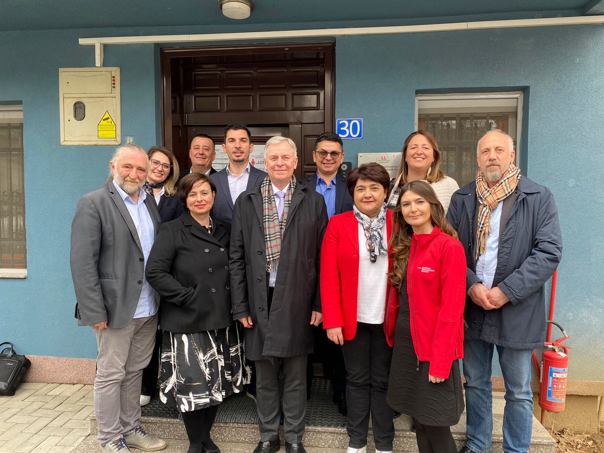 alled_2's tweet photo. 📢#ALLED2 team was absolutely thrilled to welcome @AustrianDev Managing Director Ambassador Stift for the first-time visiting Kosovo🇽🇰 and our project. #ALLED2 TL Ms @efkaheder together with the team were thrilled to present the achievements and future steps of the project✅ https://t.co/ntEE3ODVuU