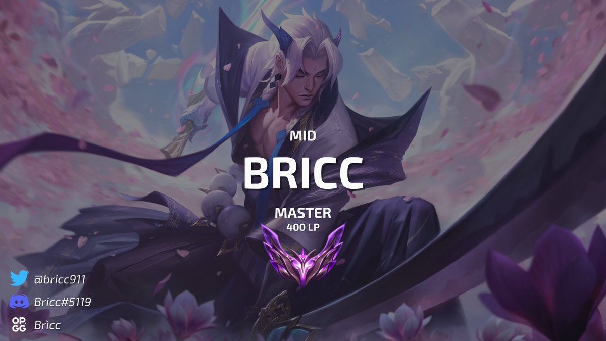 bricc911's tweet image. After my stay in @_TTEsports_ , i'm open to new offers for DIV3 teams in major regions (PRM,MNT/ONF,NLC etc.)
- M1 450 LP peak hovering around 400lp atm
- Preferred style is carry
- Fluent in English but Romanian native
- Tiltproof, persistant mindset
- Open to criticism

DM me!
