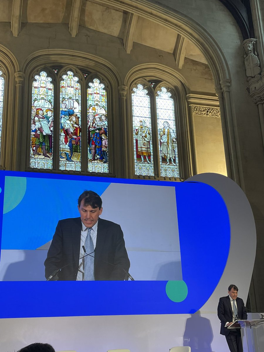 The #keynote of the day delivered by <a href="/JohnGlenUK/">Rt Hon John Glen MP</a>. All eyes on #crypto! <a href="/InnFin/">Innovate Finance</a> #IFGS2022