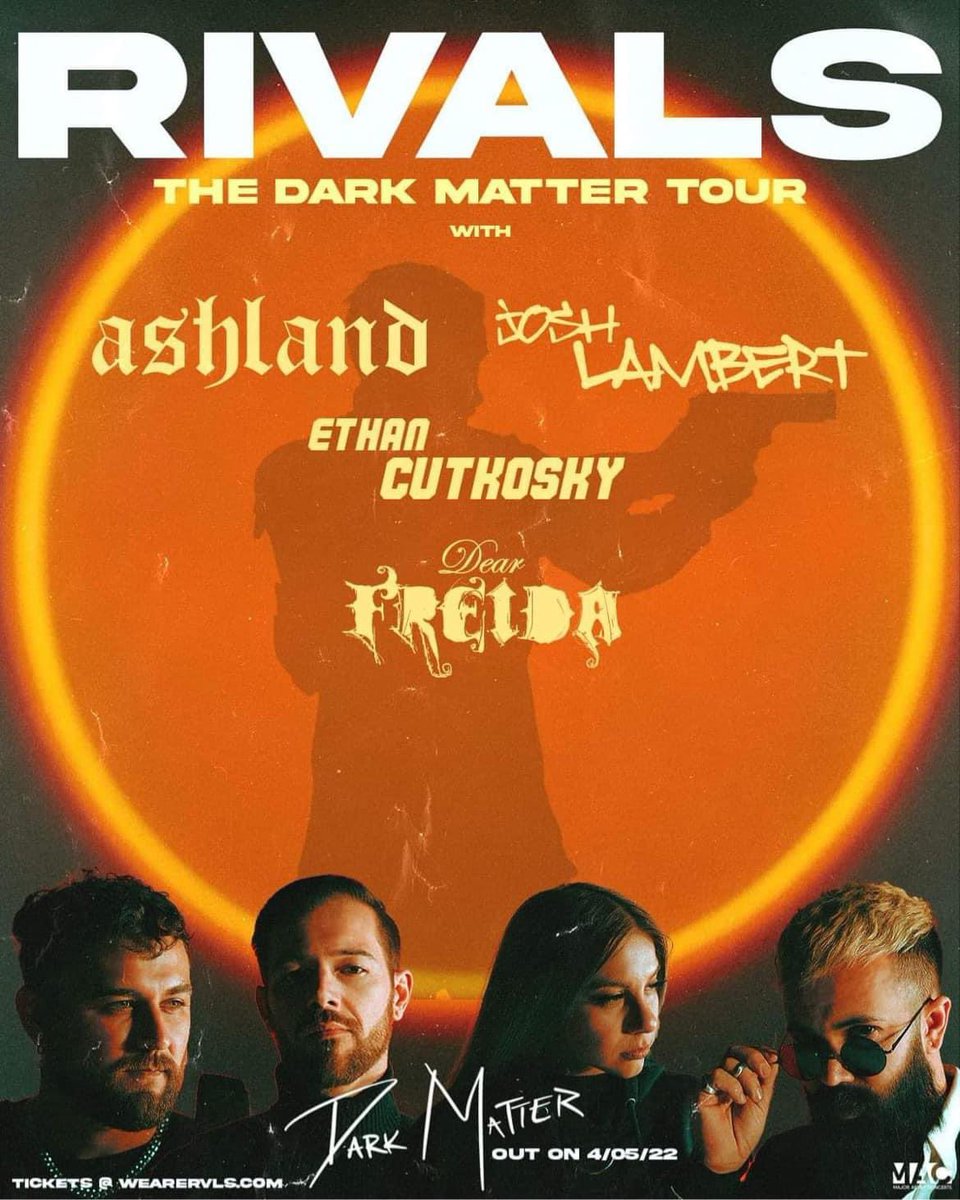 DearFreida's tweet image. E’ERYBODAAYYYY!!!  National recording artists RIVALS is at Bourbon Theatre April 6th in Lincoln!!! Show @ 8 p.m. This is an All Ages Show!!! Tickets are $18 Advance, $20 Day of Show.

Get them here: ticketweb.com/event/rivals-d…

BE THERE!!!