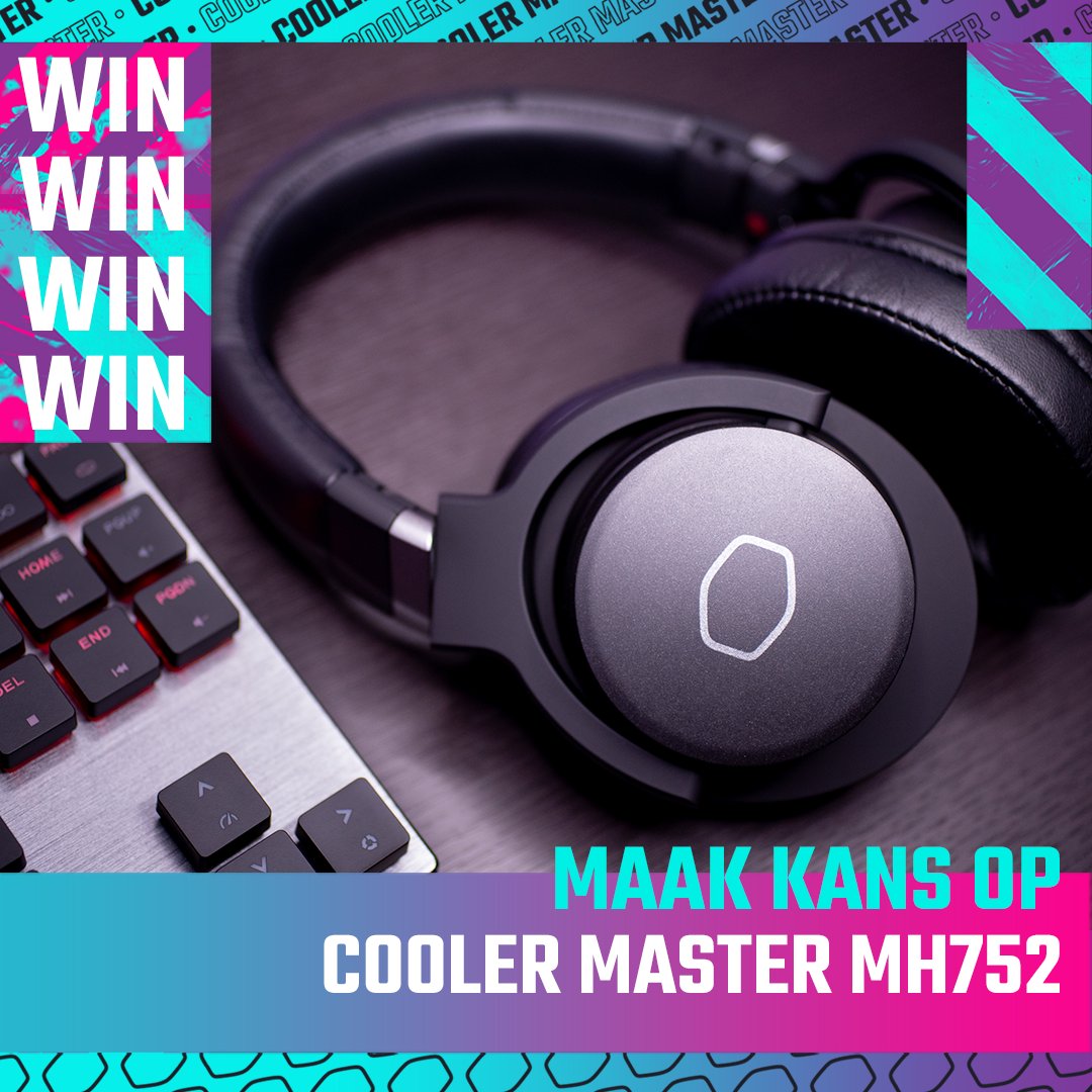 coolermasternl's tweet photo. Deze maand maak jij kans op een MH752 Gaming Headset!😀
You know the drill💜!

Zo niet, hier de instructies:

Like, tag een vriend, retweet, maak kans.. simpel.

Geen geduld? Check hem hier: https://t.co/wMUZFDbiNj https://t.co/EkG0l1SrVF