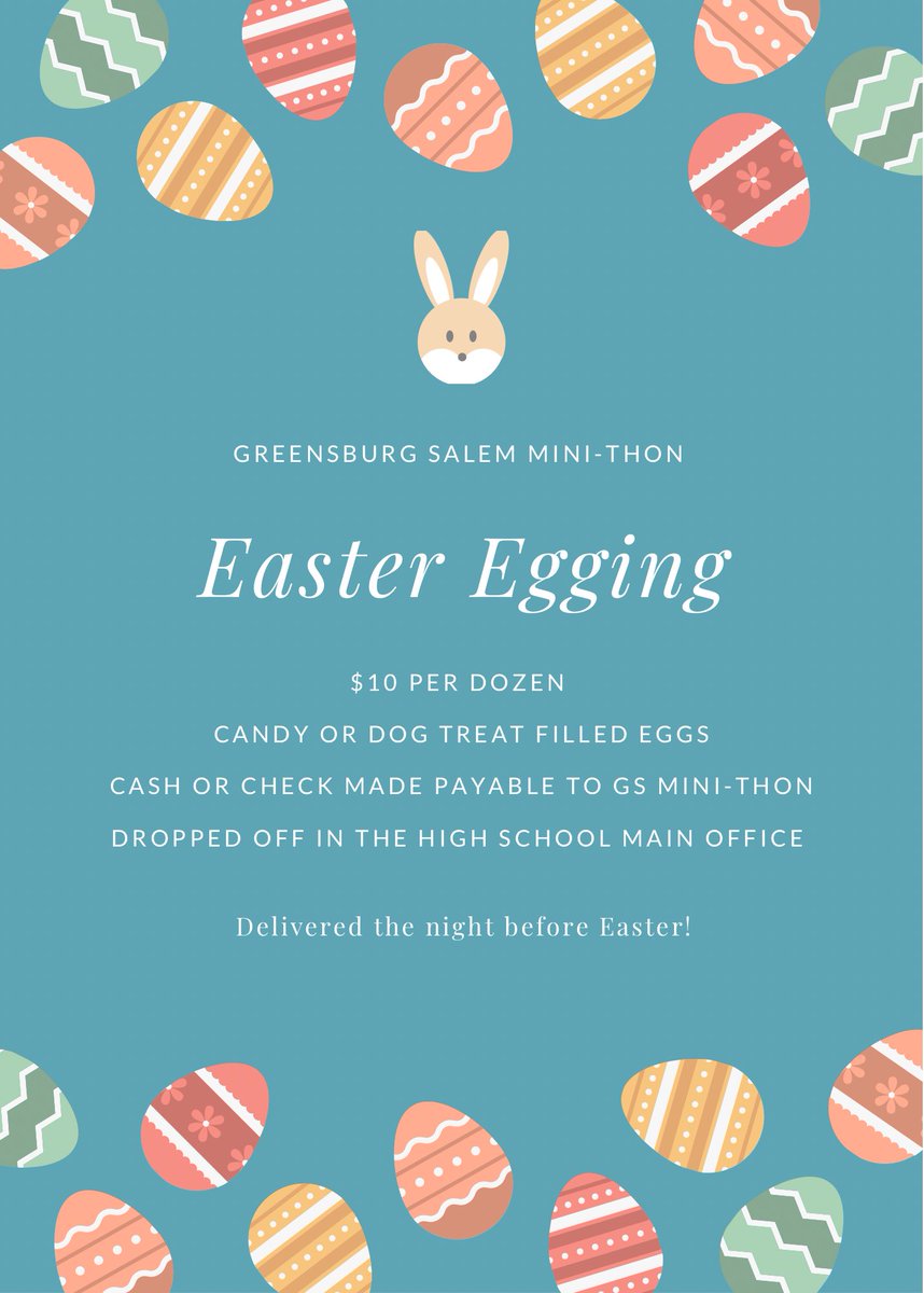 Get your Easter egg orders in this week! $10 a dozen, either candy or dog treat filled! Send us an email or call 724-244-4029 to order!! All orders are due by Friday, April 15! 🎗 
#FTK #strongertogether #partnersinthefight