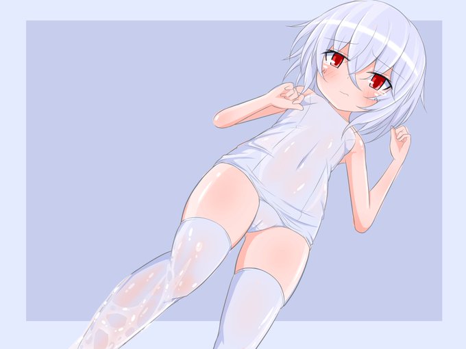 絵485号「ノエさん」
雪原地帯を歩いていると急に沼地のような踏み心地がした。視線を下に向けてみると真っ白なスライムを踏んづけてしまっていたことに気付いたノエは謝りながら足を引いた。だがスライムはトリモチのように粘りその場を離れることができない。更にスライムはノエに纏わりつき始め、服 