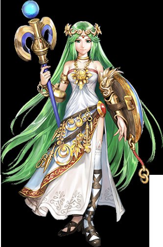 原作のパルテナ
私の描いたパルテナ 