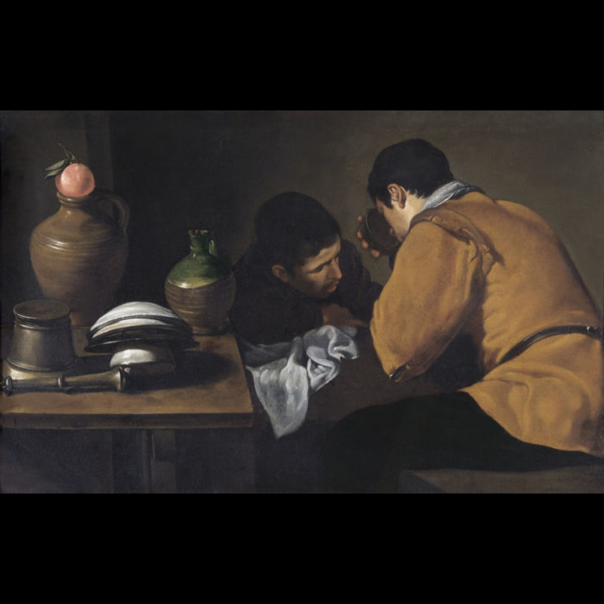 Cuando Velázquez se formaba en el taller de Francisco Pacheco, era muy habitual pintar bodegones con escenas cotidianas que reflejaban las costumbres de la época

¿A qué otro cuadro del artista te recuerda esta escena de 1622?

#CasaNatalVelazquez #VelazquizarSevilla
