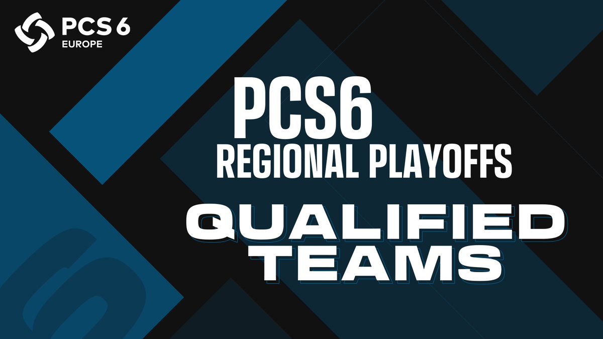 They’ve made it through Open Qualifiers, now top teams from Europe West and MEA are ready to clash in PCS6 Europe Regional Playoffs. Find out who’s dropping in this weekend! 🪂

Read 👉 pubg.info/PCS6RPs