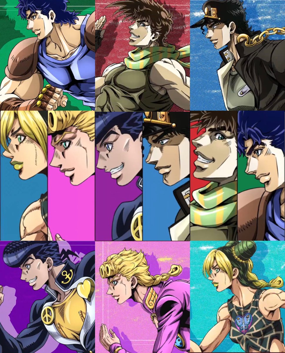 gaak_fr's tweet photo. Il y a 10 ans débutait l’animé Jojo’s Bizarre Adventure et l’épique saga des Joestar ⭐️ https://t.co/WIWEOGtY5B