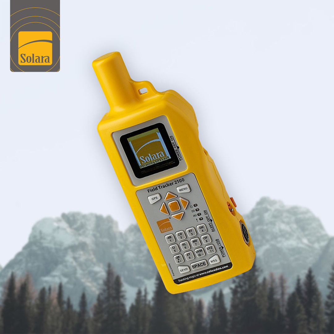 Solaradata's tweet photo. The Solara Field Tracker 2100 is tested &amp; built for easy portable use in the most demanding, extreme environments. 

Using the Iridium Low-earth Orbit satellite system, this device transmits &amp; receives messages in less than a minute anywhere on earth with a clear view of the sky! https://t.co/S5rNG7l9S3