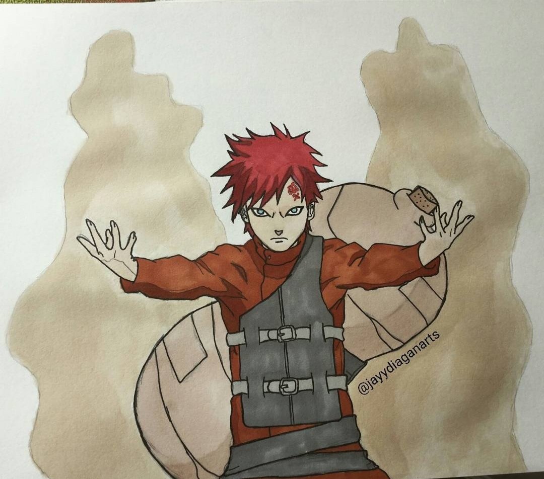 2015 Gaara Sketch
#naruto #gaara #sketch