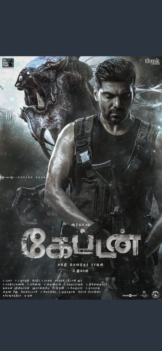 sayyeshaa's tweet photo. Love this first look of #Captain
Wishing my hubzy and the coolest Shakti super success ❤️❤️

@ShaktiRajan @arya_offl @SimranbaggaOffc @AishuLekshmi @immancomposer @madhankarky @tkishore555 @NxgenMedia @gopiprasannaa @DoneChannel1 @ThinkStudiosInd @thinkmusicindia #TheShowPeople https://t.co/Xdez1RqjnH