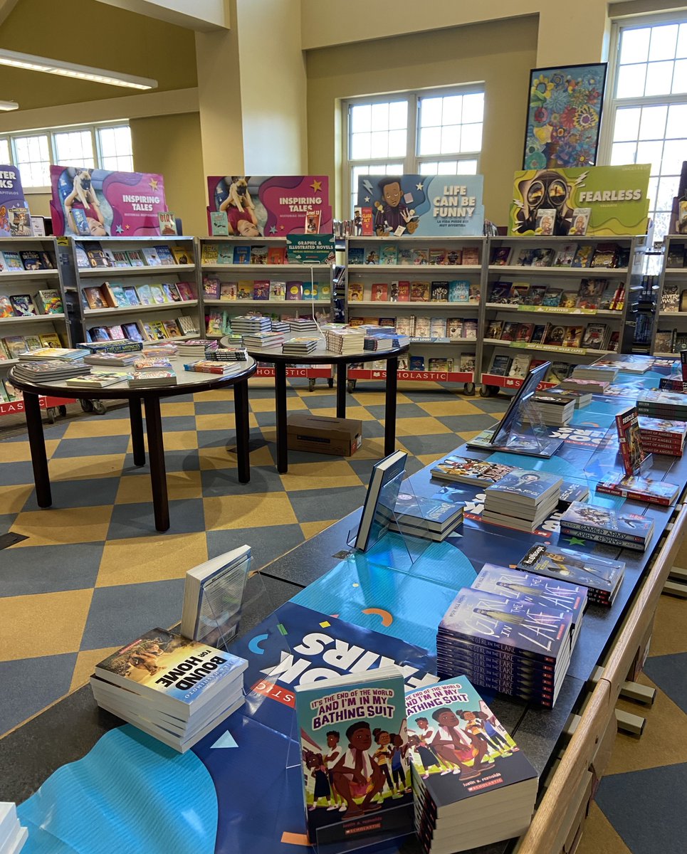dateritc's tweet photo. Join us at the Dater School Spring Book Fair this week: April 4-8.  Thank you for your support! https://t.co/Z8RtAI3Fni