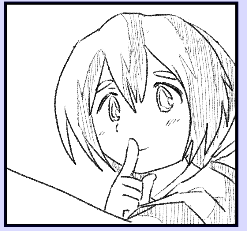 いい顔が描けるとどうしてものせたくなってしまうね 