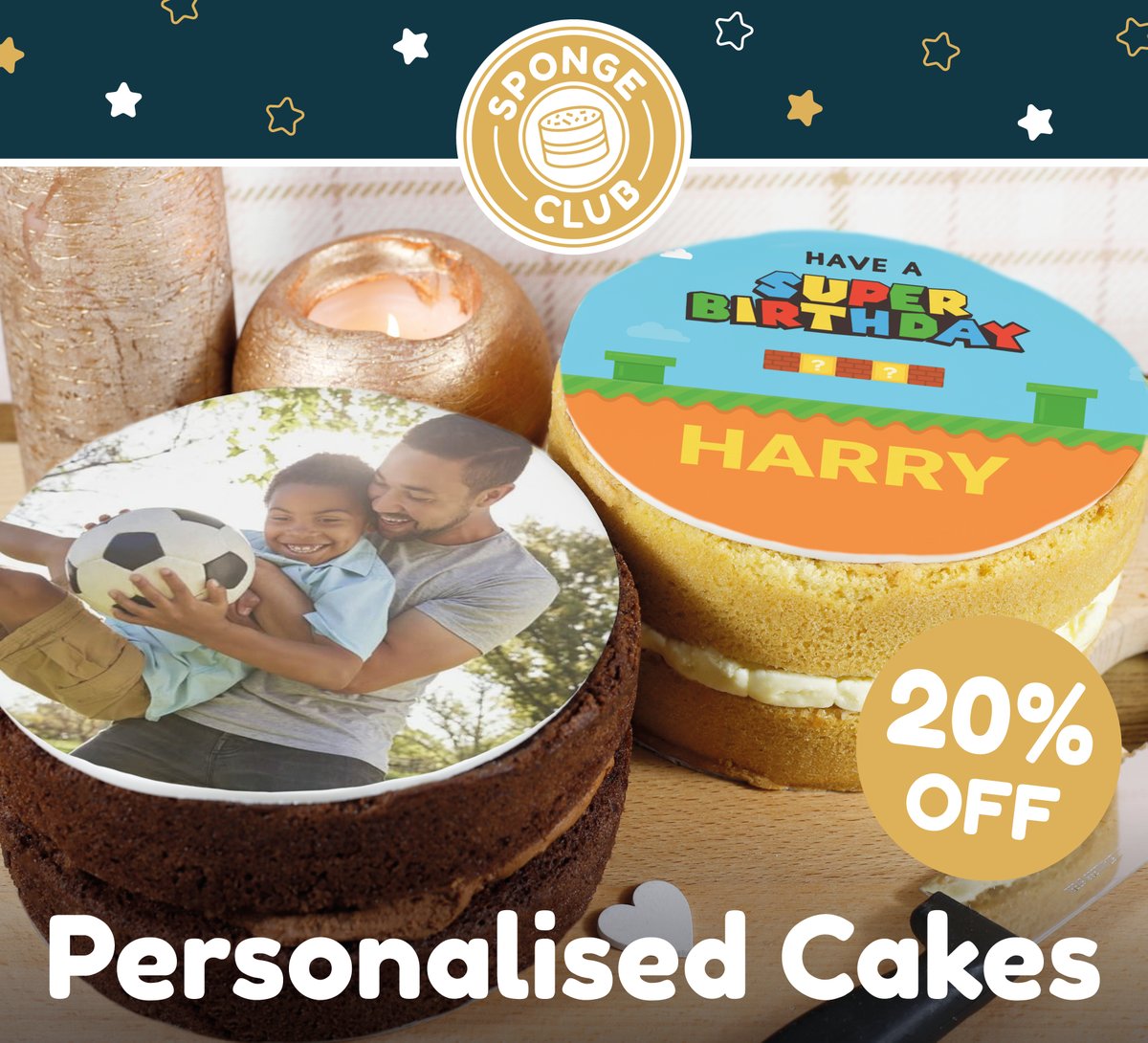 SpongeCakesLtd's tweet photo. ⚡ Sponge Club Monthly Perk ⚡
20% Off Personalised Cakes!
Perfect for the Easter Holidays to keep your little ones entertained with Decorating Kits and Colouring Cakes or send a Photo Cake to someone special 📷 🎨
https://t.co/kTRfacSBzj
#SpongeClub #MonthlyPerk https://t.co/IGuIf5IuB1