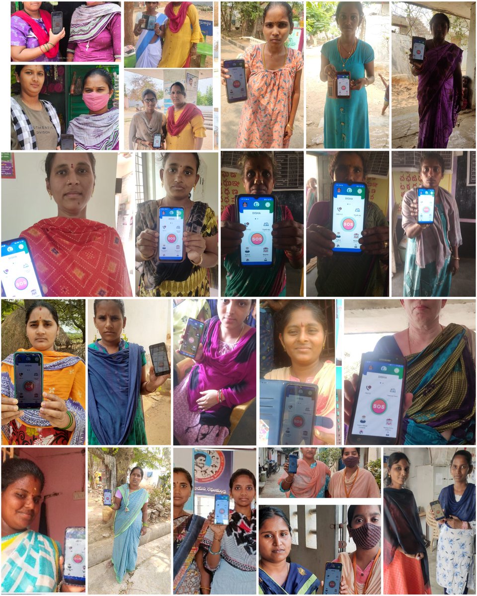 mahilapolicevzm's tweet photo. DishaSOS:
Women safety app with #WorldClassServices and Less response time.
Helps you with #evidence based policing.
#Mahilapolicevzm sensitizing women on #DishaSOSapp and assisting them in registering it.
Download from:
https://t.co/LCrSCaHfVH 
@APPOLICE100 @Policevzm @sdpovzm https://t.co/zzp0787Odv