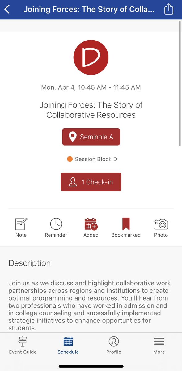 HE_Decoded's tweet photo. Presenting today with Kristin Odom at #SACAC2022 on the benefits of collaborating to create opportunities for students. #HigherEd #HEDecoded @SACAC_Info https://t.co/oVF3AzLCQN