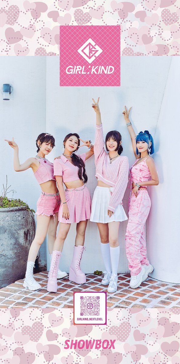Coma_Beckey's tweet photo. 韓国4人組ガールズグループ GIRLKIND　初の日本公演開催決定！

2022年4月16日~5月7日
SHOWBOX（東京都新宿区大久保1-17-8 1F）
https://t.co/niw0kyaMvc

#GIRLKIND https://t.co/JauVTN0g9W