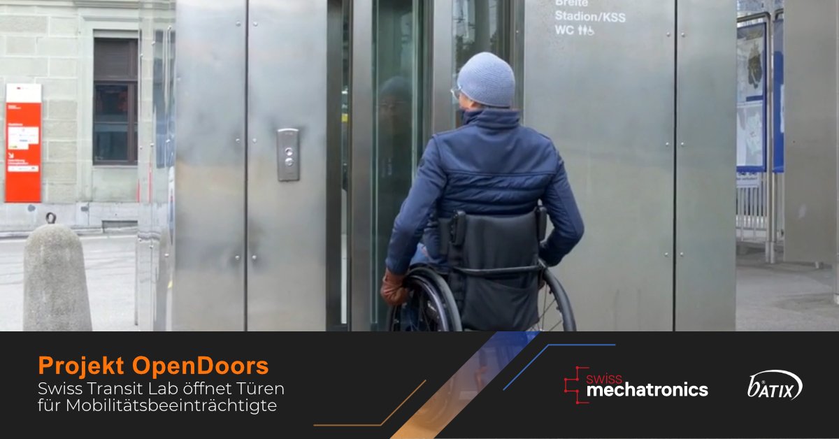 BatixCH's tweet photo. Am 12. April 2022 stellt Dirk Apel das Swiss Transit Lab und das Projekt Open Doors im Rahmen eines Mittagstalk von Swiss Mechatronics vor. Der Talk findet Online von 13:00 - 13:45 Uhr statt und ist kostenlos.

Anmeldung => https://t.co/RBdEwP3rzX

#iot #smartmobility https://t.co/ek9ohIyU7X