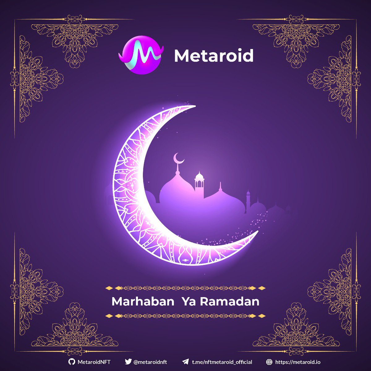 Ramadan Mubarak to all Moslem brothers and sisters around the world

1443 AH | 2022