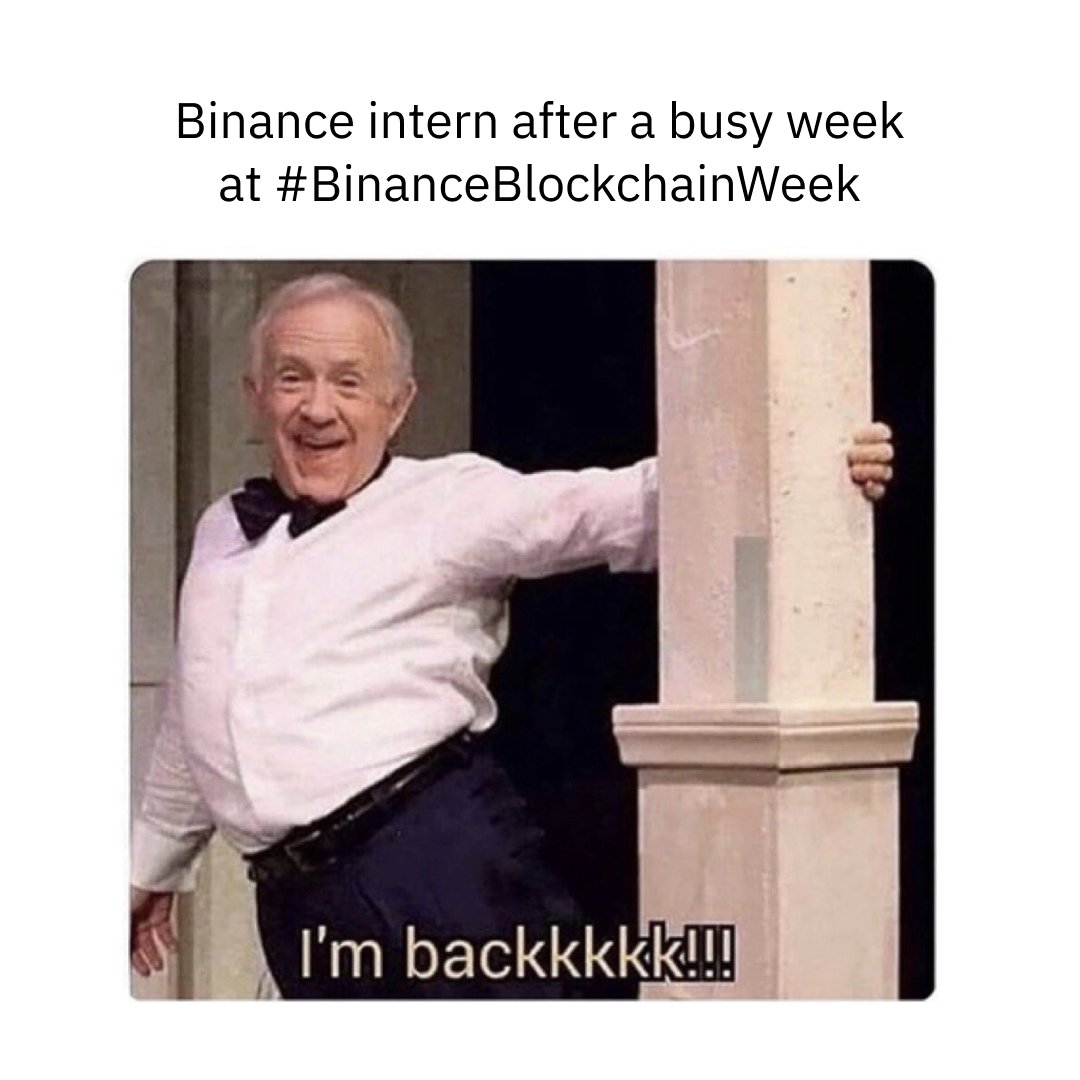 Binance tweet media