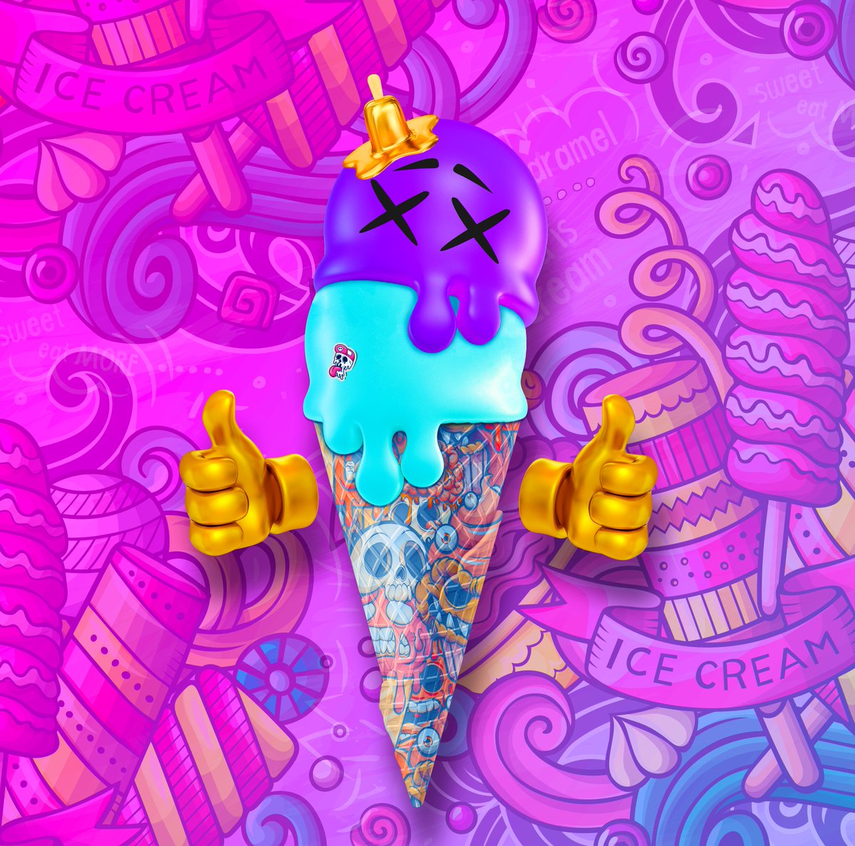 Scoopsowner's tweet photo. 🍨#Scoops  GIVEAWAY🍨

🍦We are giving out WL Spots and ETH!!

You just have to be active in our Discord to Win!
👉Join Scoops Discord https://t.co/E088ngWWKV
👉Follow @Scoopsowner

#nfts #nftcommunity #nftgiveaway #nftgiveaways #nft #nftopensea #cryptoart #Airdrop #NFTdrops https://t.co/UrYfwRdy0N