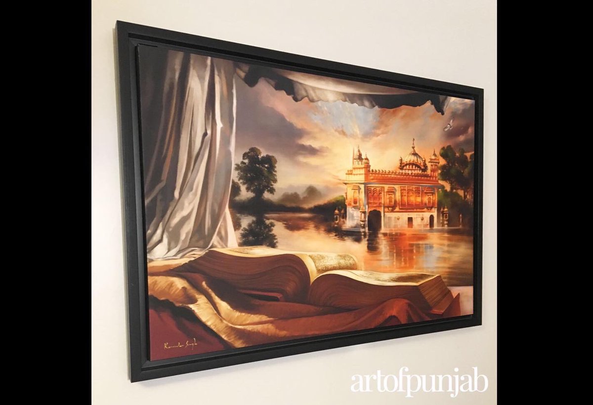 Siri Guru Granth Sahib – The Abode of Nanak

Painting by Kanwar Singh exclusively at artofpunjab.com/shop

#gurugranthsahibji #harimandirsahib #gurunanak #goldentemple #sikhart #sikhhistory #sikhpainting #homedecor #kanwarsingh #sikhartist #artofpunjab
