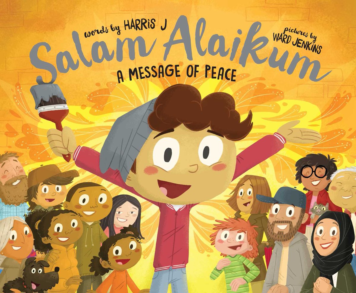 MrsGamza's tweet image. This week, we're reading the book "Salam Alaikum" by British musician Harris J! We'll learn about this greeting, discuss what we can do to spread peace at @APSTaylor, and learn the song that goes along with the book! @APSArts @Principal_TES