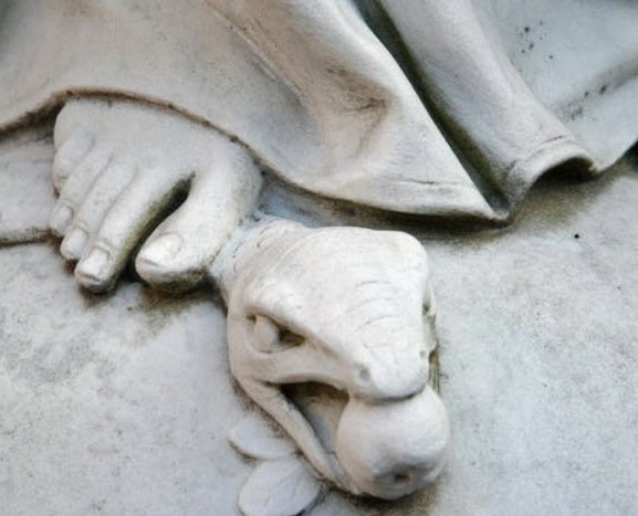 LegionOfMaryTO's tweet photo. Every prayer, every kind deed adds weight to this foot. https://t.co/GC1586jrvb