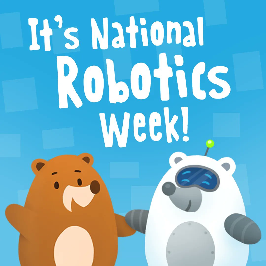 LearnWithMochi's tweet photo. Happy National Robotics Week to all the bots lovers out there!   
Mochi is excited to celebrate by learning the basics of coding, computational thinking, Algorithms, programming, and many more! J
#RoboWeek  #NationalRoboticsWeek https://t.co/UUq98uLAoT