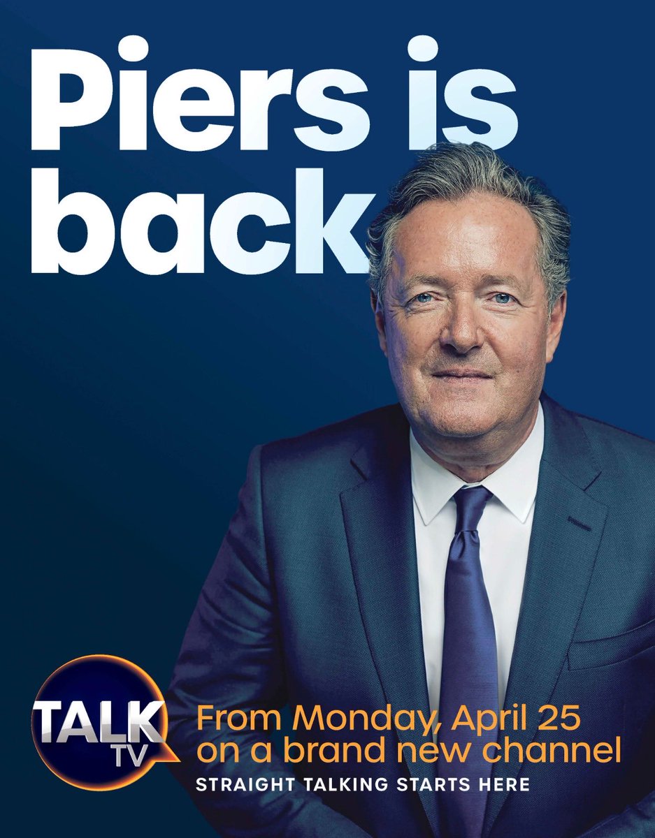 piersmorgan's tweet photo. Admit it.. you’ve missed me. https://t.co/v4Z1P7wXtB