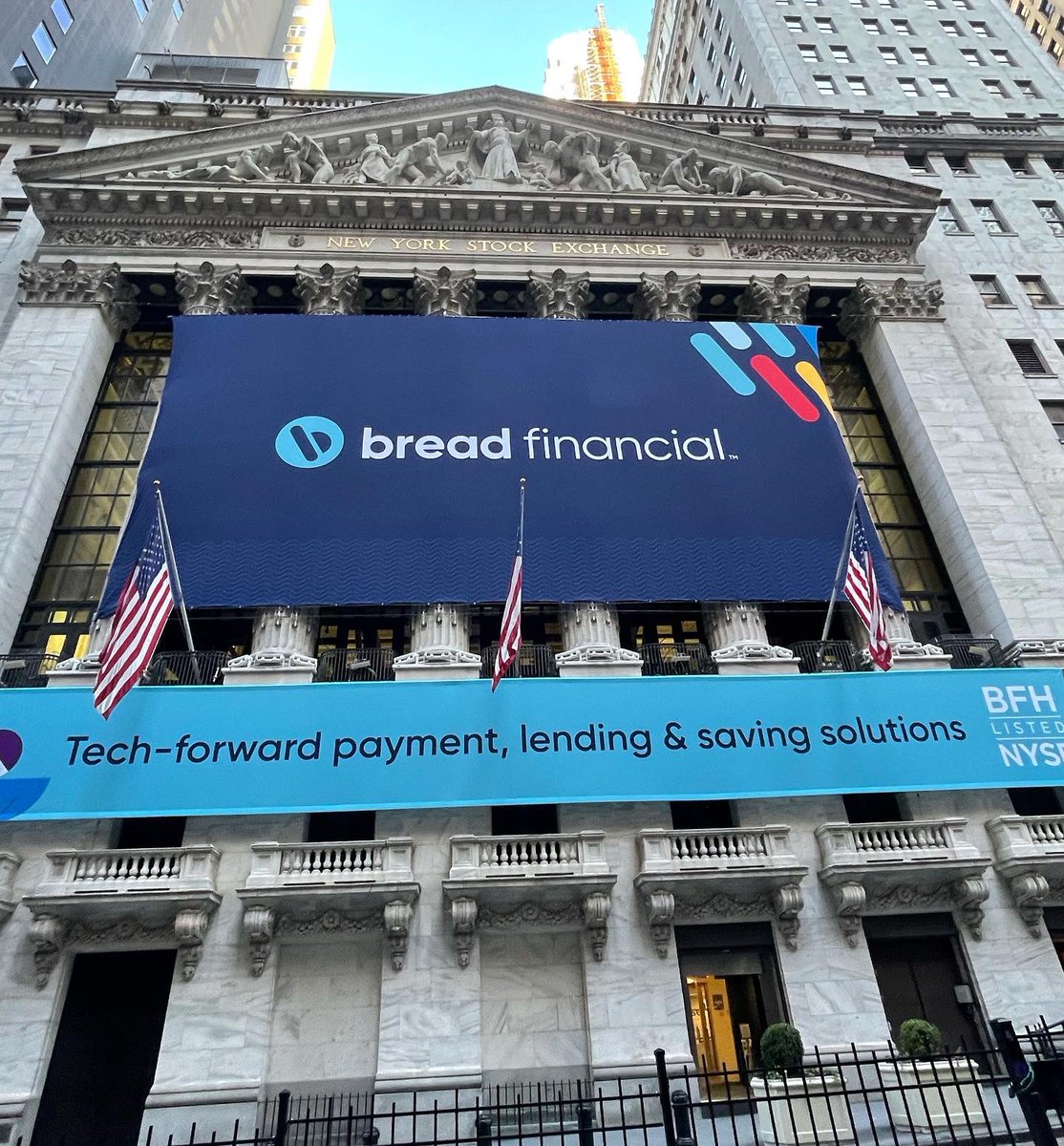 rachel_stultz's tweet photo. What a special day @NYSE ringing the opening bell as @BreadFinancial 🔔 https://t.co/D2LHe11VfO