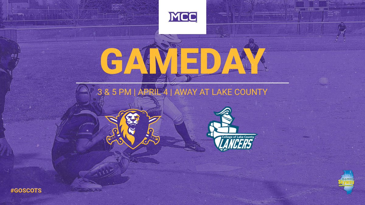 MCCScots's tweet photo. The softball team is on the road to take on the Lancers of Lake County today!
#GoScots #ScotsSoftball #MCCSoftball https://t.co/ReOJUVTN0X