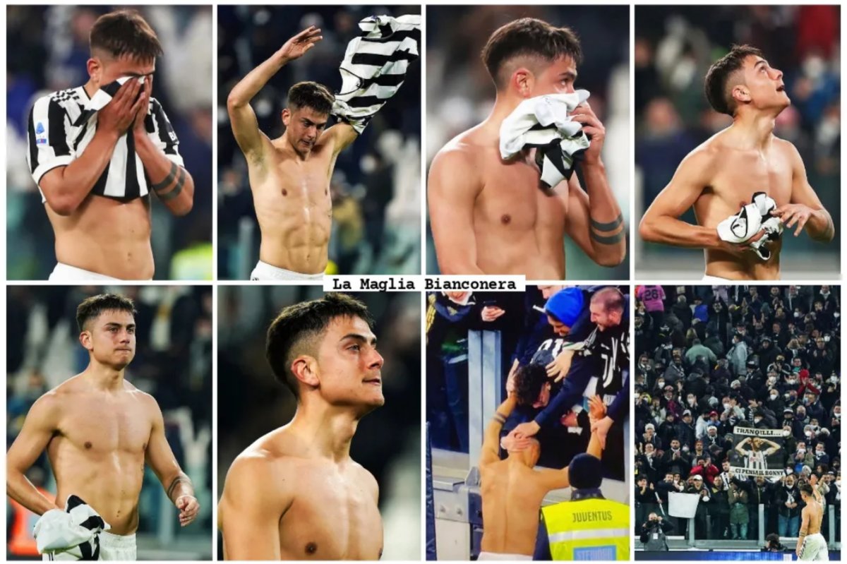 La_Bianconera's tweet photo. Chi ama, soffre per ciò che ama!
Piange per ciò che ama!
E resta fedele all'abbraccio di chi lo ama! 🤍🖤 Paulo... ❤️ https://t.co/r18EyalhRE