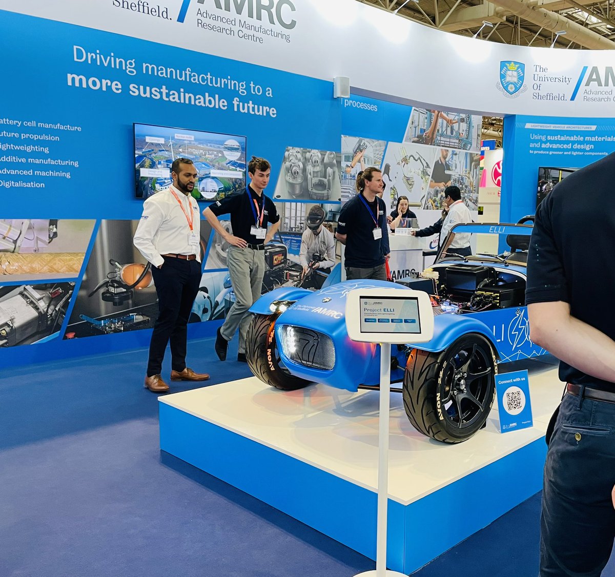 ShirleyAMRC's tweet image. Fab day @MACHexhibition #MACH2022