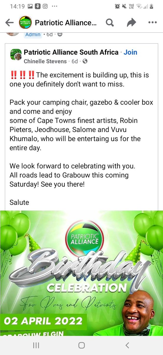 activistsunite7's tweet photo. I will discipline you for not attending my birthday party 😂😂🤣🤣 @GaytonMcK is als orite by die huis?  @activistsunite7 https://t.co/zBGQhTUhGE